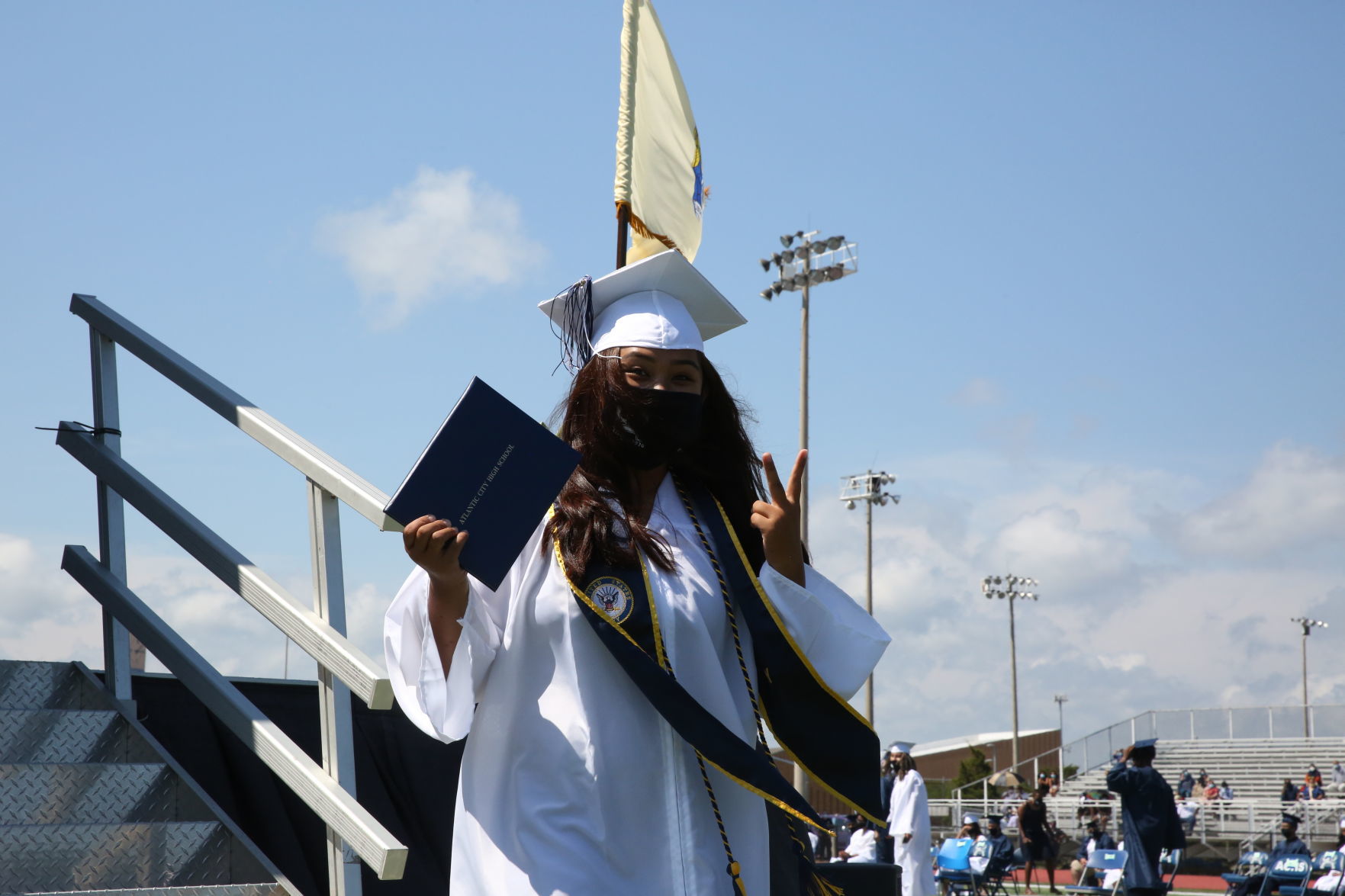 Atlantic City High School 2020 graduation. Wednesday, July 8, 2020.